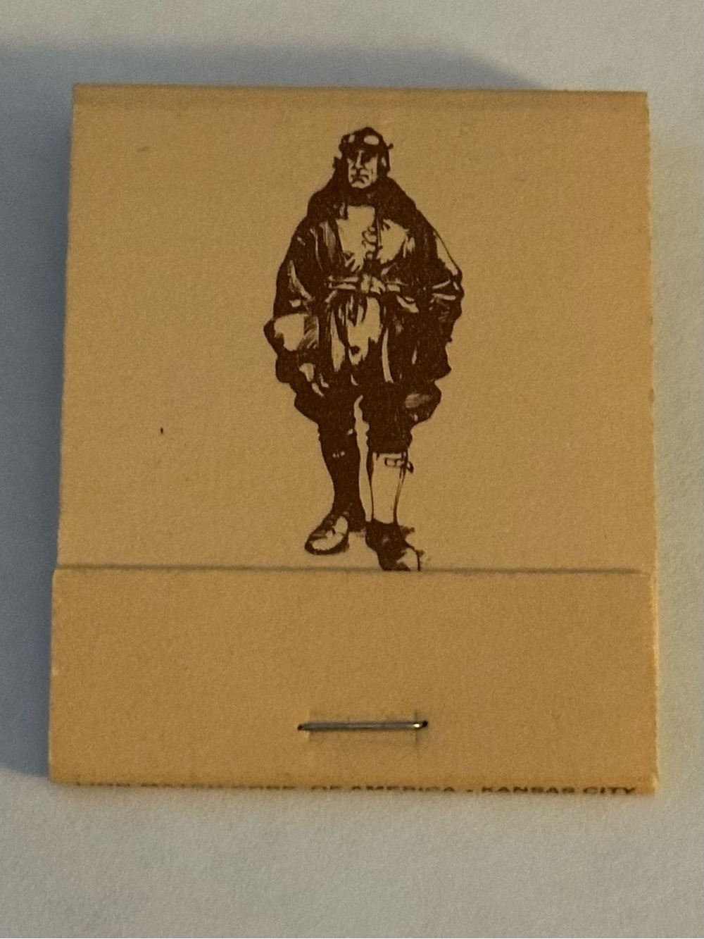 Vintage Matchbook Ace Farnsworth Holiday Inn Kansas City Airport Missouri MO